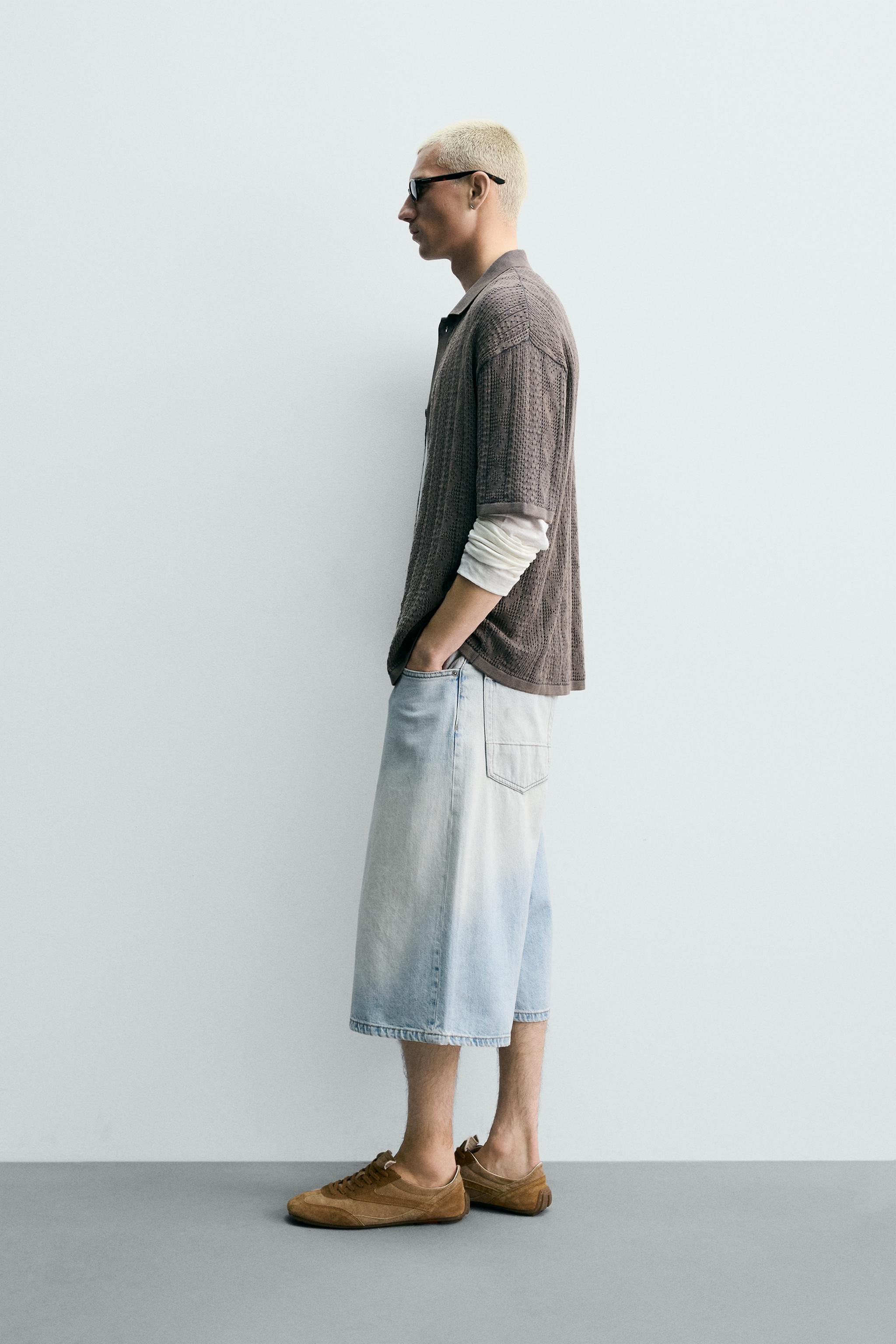 JACQUARD KNIT SHIRT